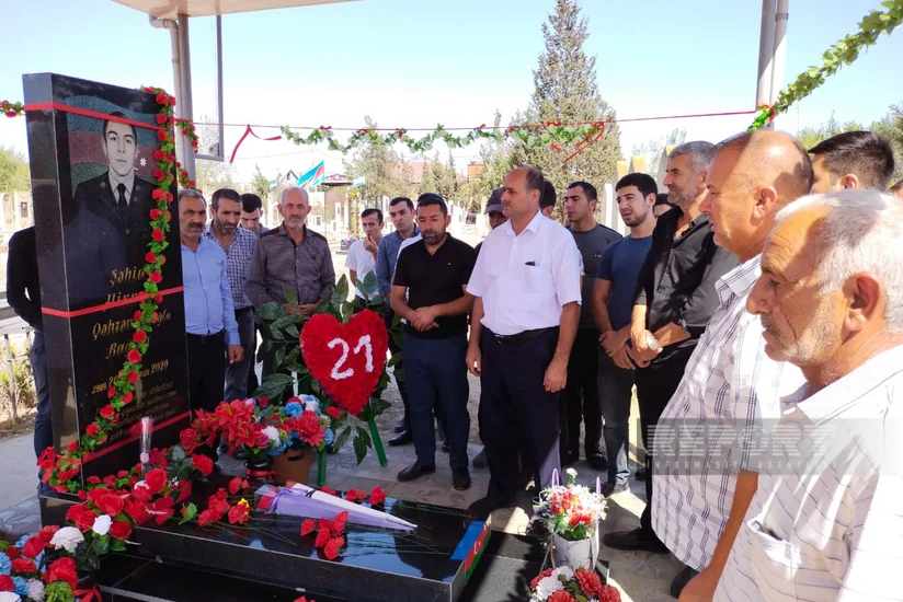 Biləsuvarda şəhid Hikmət Bağırlının xatirəsinə bulaq açılışı olub