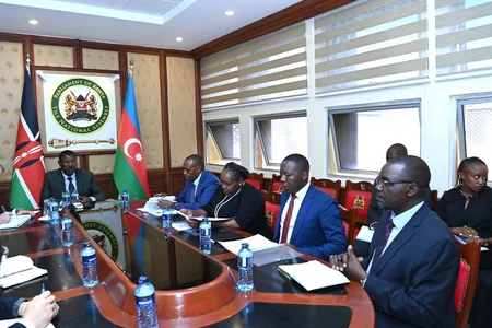 Azerbaijani FM discusses inter-parliamentary relations with Speaker of Kenya's National Assembly