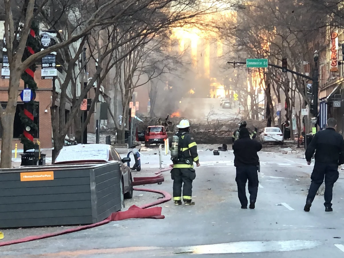В Нэшвилле взорвался автомобиль