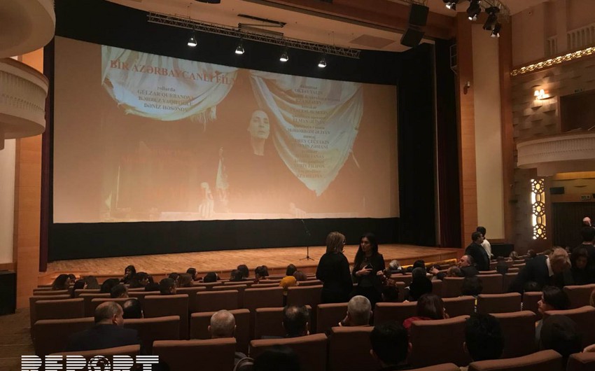 'Geyilməmiş ayaqqabılar' film was shown