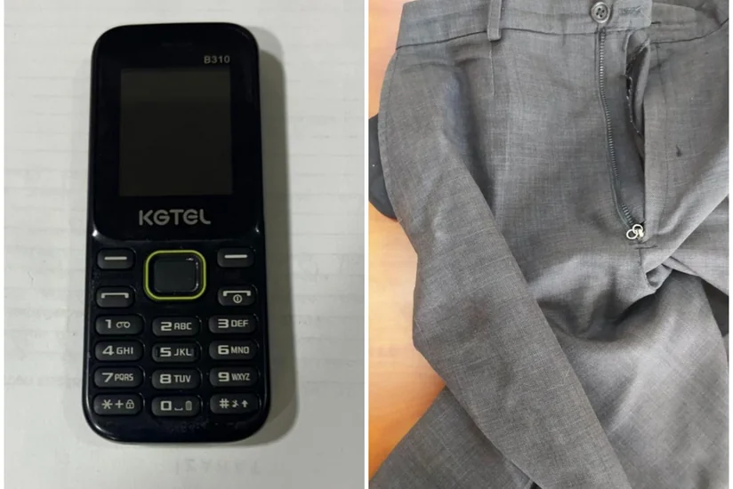 Bakıda həbsdə olan oğluna telefon keçirmək istəyən qadın saxlanılıb