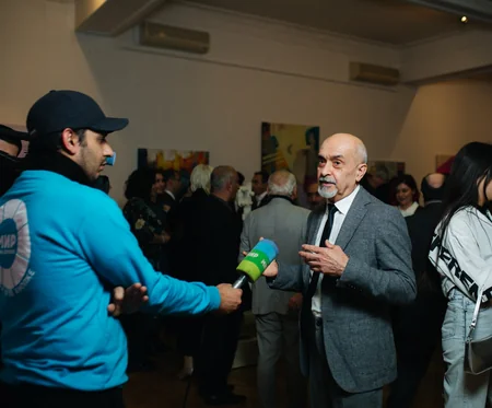 “Metamorfik bağlar:70/30” sərgisinin açılışı baş tutub