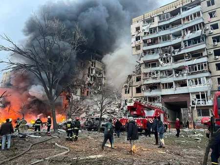 Rusiyanın Dneprə raket hücumu nəticəsində ölənlərin sayı 18-ə çatıb, 73 nəfər yaralanıb - YENİLƏNİB-5
