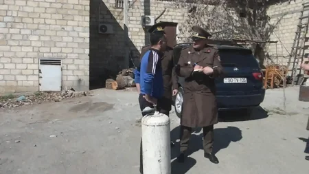Bərdədə bəzi iaşə obyektlərindən qaz balonları yığışdırılıb