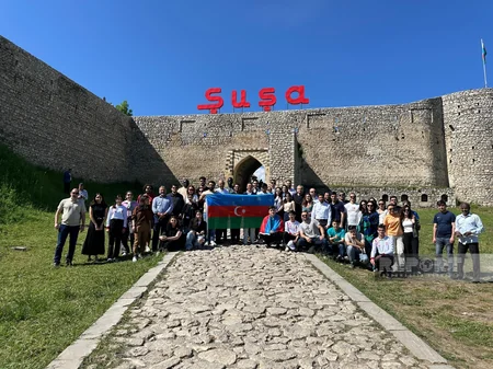 A-Hub Akselerasiya Proqramının iştirakçıları üçün Şuşada gəzinti təşkil edilib