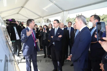 Groundbreaking ceremony for Italy-Azerbaijan University held