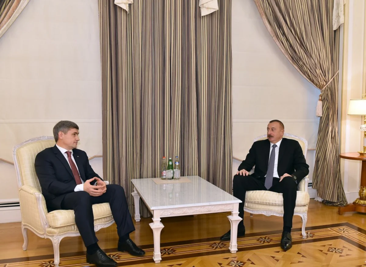 President Ilham Aliyev receives Moldovan Interior Ministry