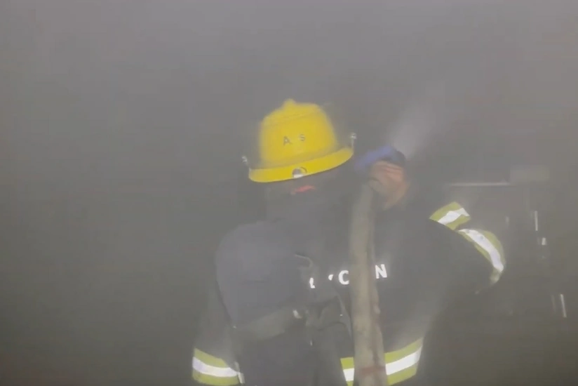 Bakıda obyektdə yanğın olub