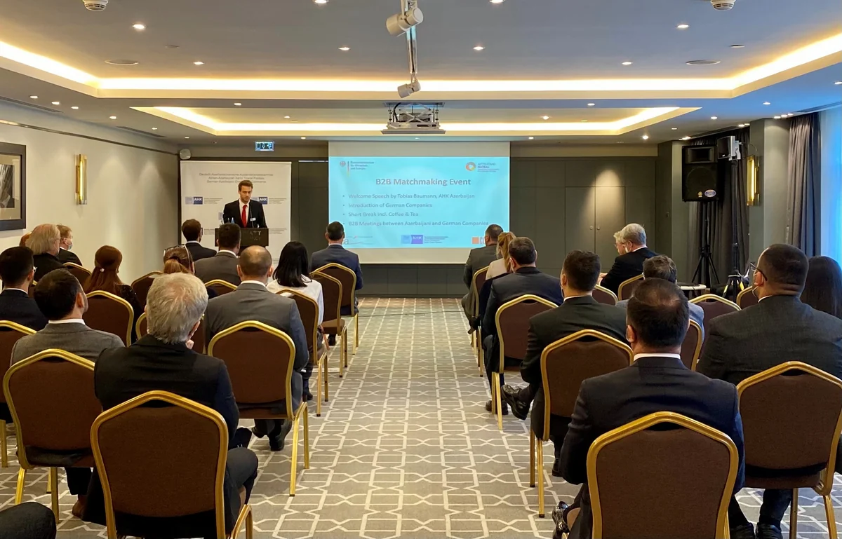 German business delegation on visit to Azerbaijan