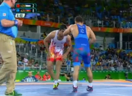 Güləşçi Cəbrayıl Həsənov Olimpiadada bürünc medal qazanıb