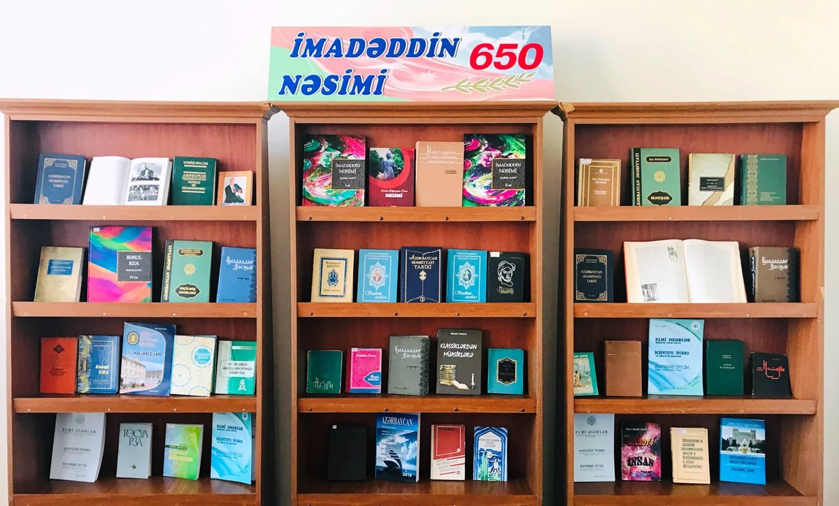 İmadəddin Nəsiminin 650 illik yubileyinə həsr olunan sərgi açılıb