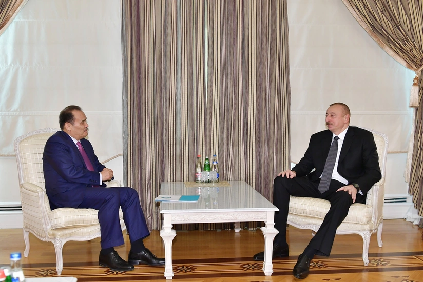 Президент Ильхам Алиев принял генерального секретаря Совета сотрудничества тюркоязычных государств