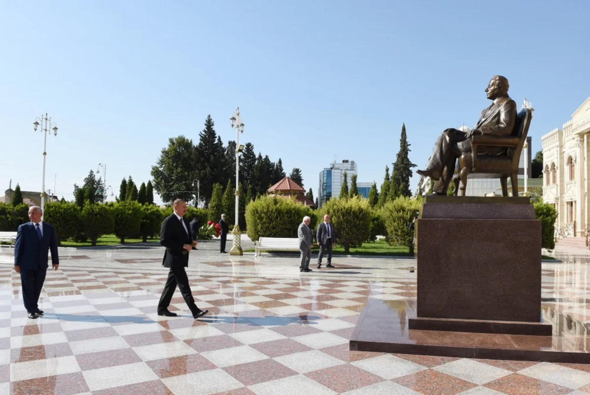 Prezident İlham Əliyev Xaçmaza səfərə gedib