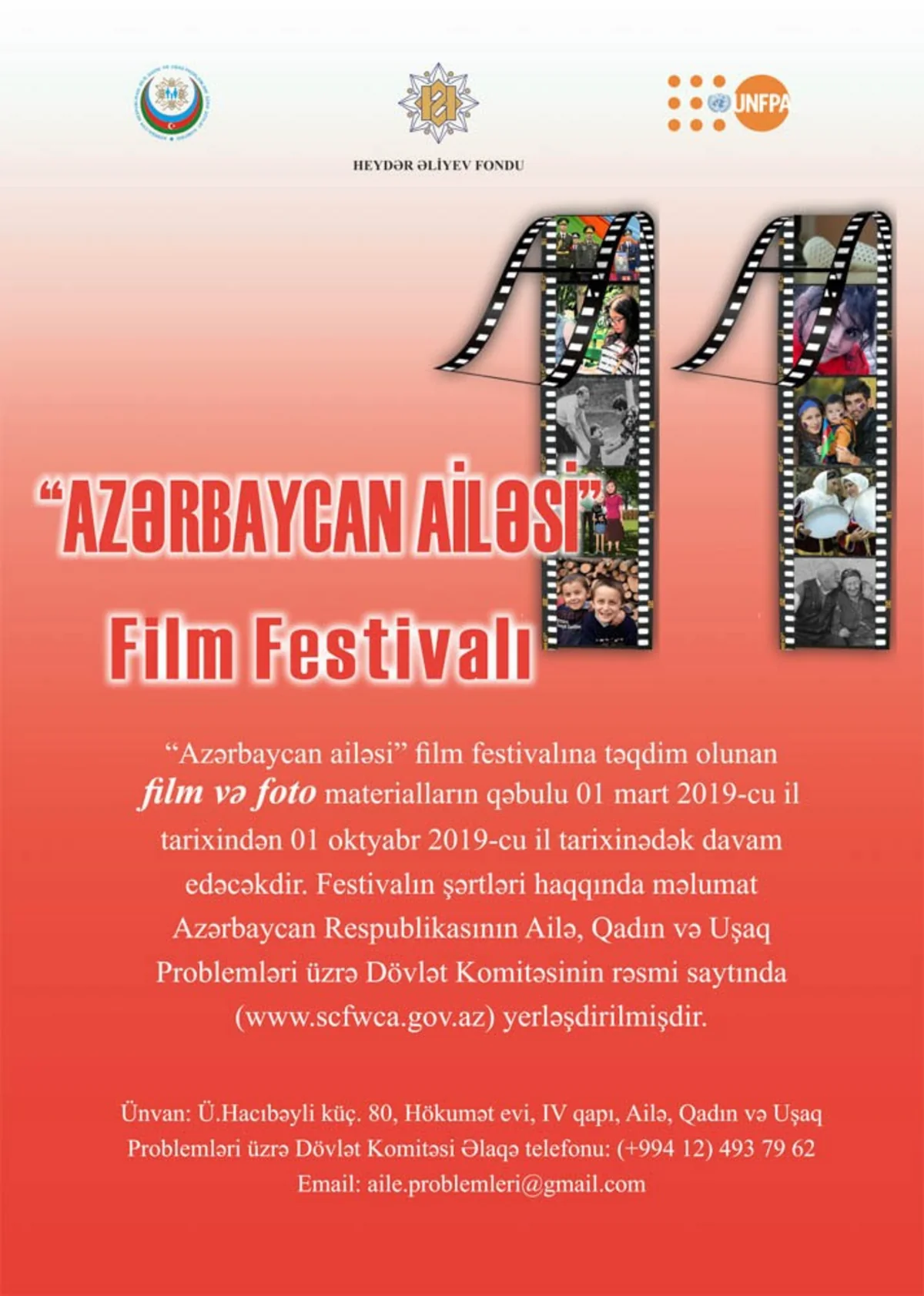 “Azərbaycan ailəsi 2019” film festivalı başlayıb