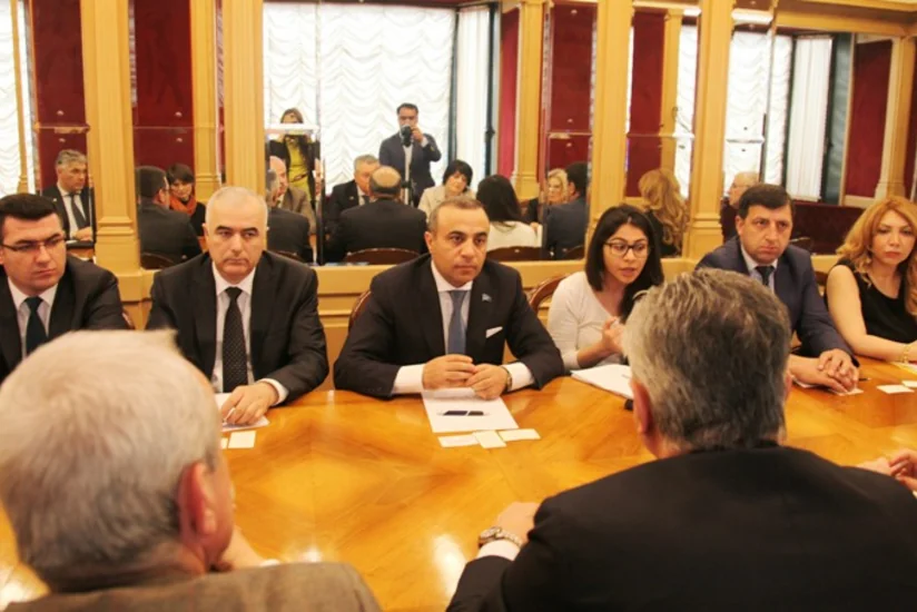 Azay Quliyev İtaliya senatının və hökumətinin üzvləri ilə görüşüb