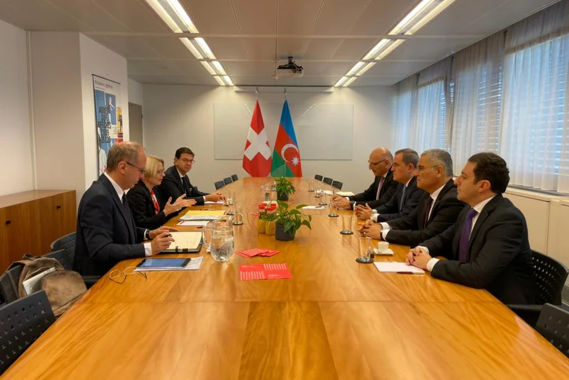 Jeyhun Bayramov meets with Swiss state secretary