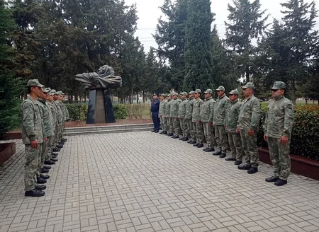 В Азербайджанской армии прошли мероприятия по случаю Дня геноцида азербайджанцев