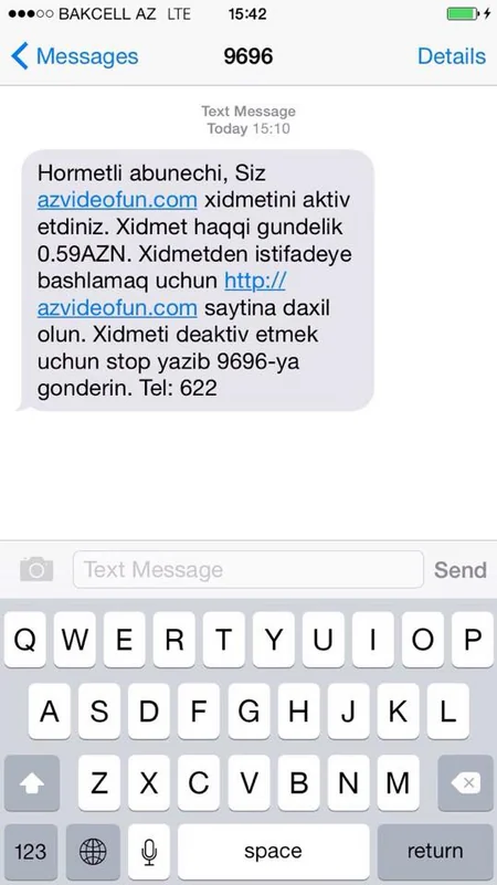 Azərbaycanda mobil telefonlarda ödənişli xidmətlərə qanunsuz qoşulma halları yenidən aktivləşib - FOTO