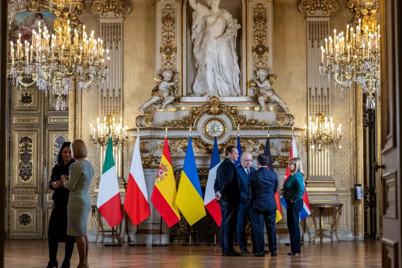 Европейские лидеры в Париже не приняли итогового решения по российско-украинскому конфликту