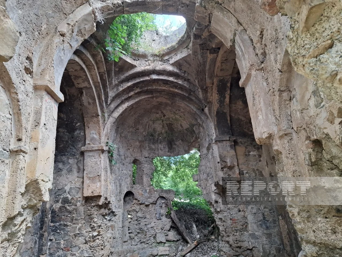 Şəkidə dövlət mühafizəsində olan min illik məbədin bərpaya ehtiyacı var
