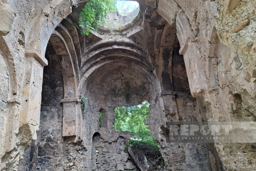 Şəkidə dövlət mühafizəsində olan min illik məbədin bərpaya ehtiyacı var