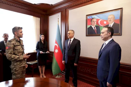 Naxçıvanda bir qrup şəhid ailəsi və müharibə əlilinə mənzillər təqdim edilib