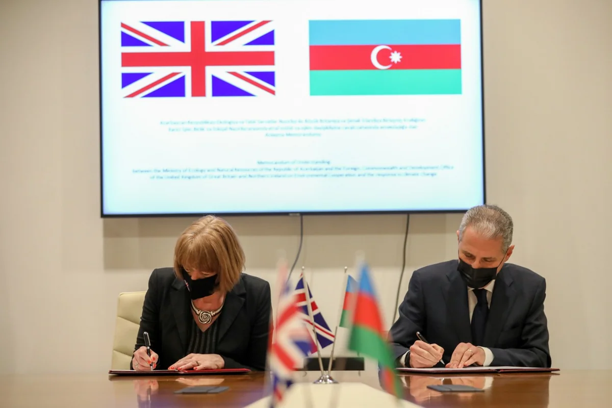 Azerbaijan and UK agreed on deeper cooperation in the field of climate change