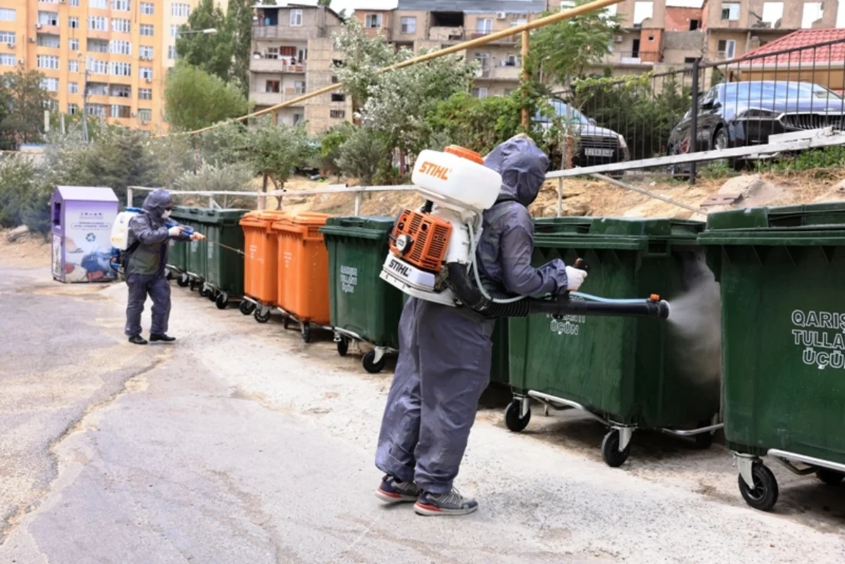 Binəqədidə bərk məişət tullantılarının yığılması üçün yeni konteyner meydançaları yaradılıb