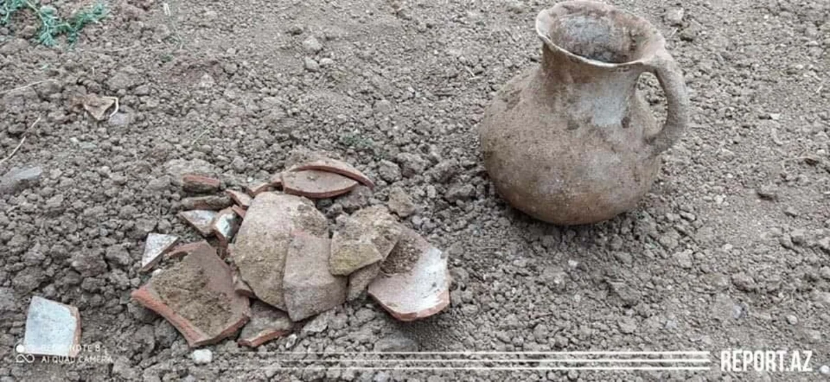Antiques discovered during construction in Jalilabad - PHOTO