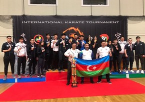 Karateçilərimiz “Unmei Cup” beynəlxalq turnirində komanda hesabında 1-ci oldu