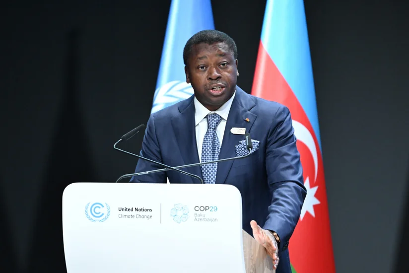 President of Togo urges not to ignore developing countries' need for climate justice