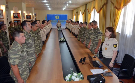 Azərbaycan Ordusunda Tovuz döyüşlərinin ildönümü ilə bağlı silsilə tədbirlər keçirilib