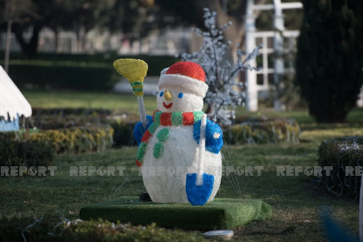 Bakı yeni ilin ilk günündə