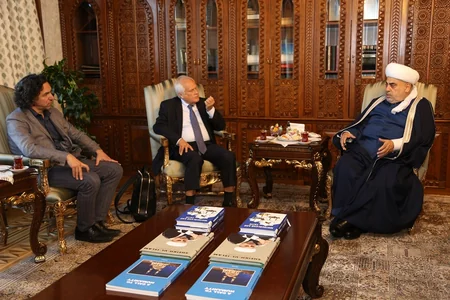 İsveçrənin sülhməramlı təşkilatının nümayəndə heyəti Allahşükür Paşazadə ilə görüşüb