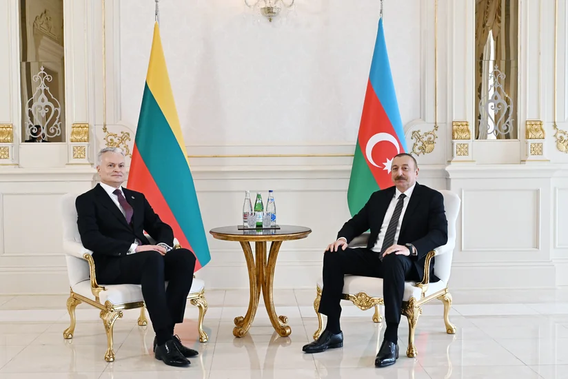 Presidents of Azerbaijan and Lithuania meet in Baku