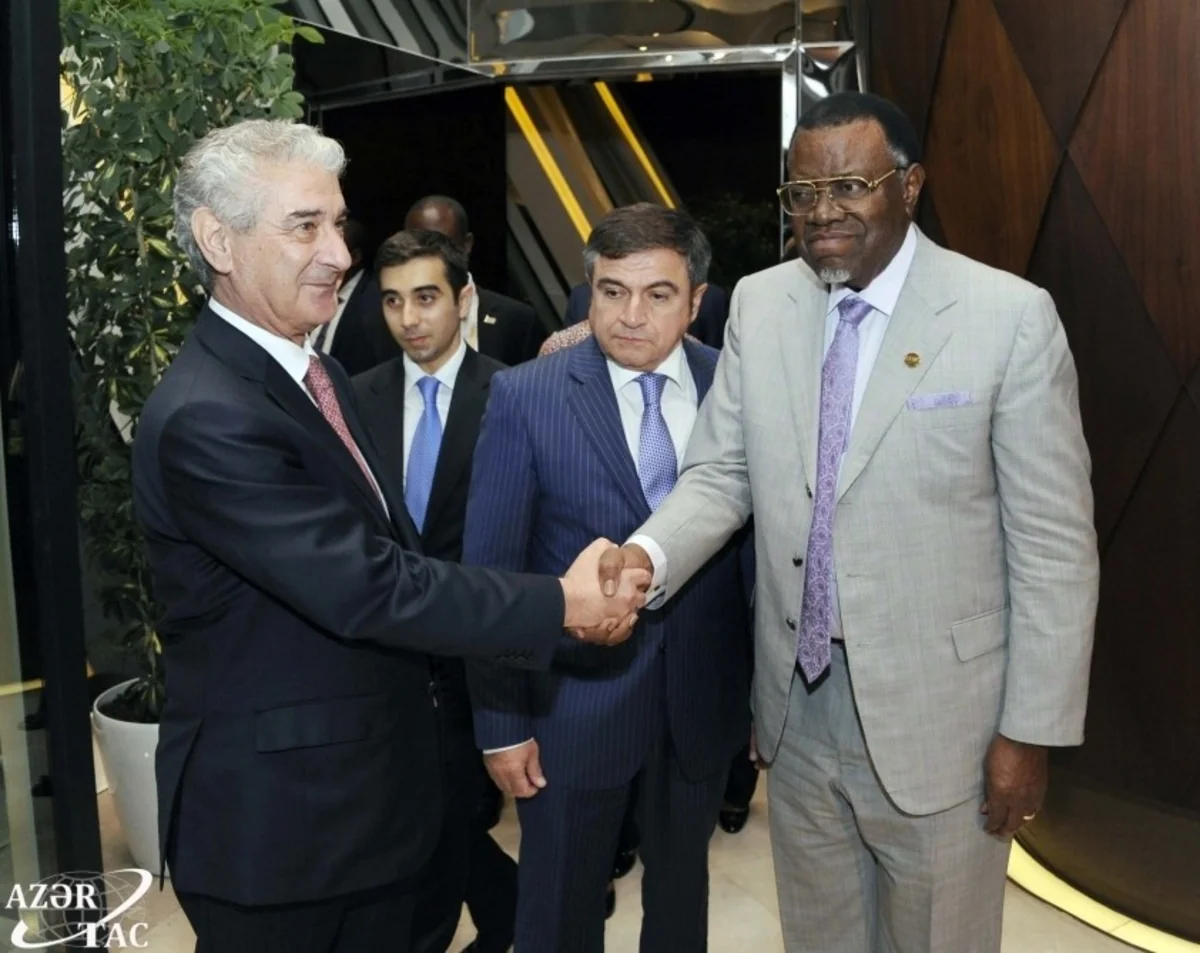 Namibiya Prezidenti Azərbaycana səfər edib