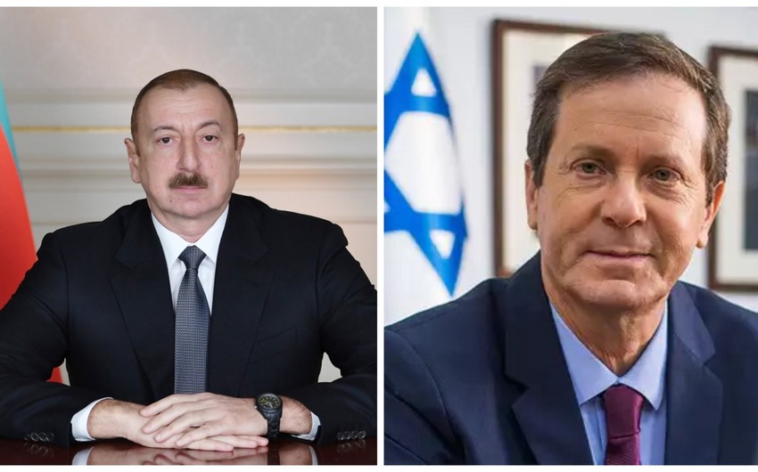 Azərbaycan və İsrail Prezidentlərinin arasında məktub mübadiləsi olub