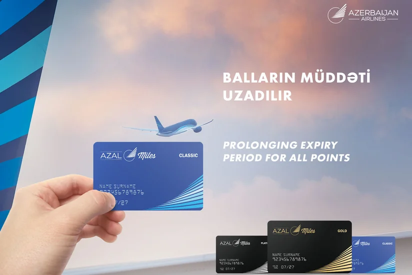 “AZAL-Miles” bonus proqramının ballarının etibarlılıq müddəti uzadılıb
