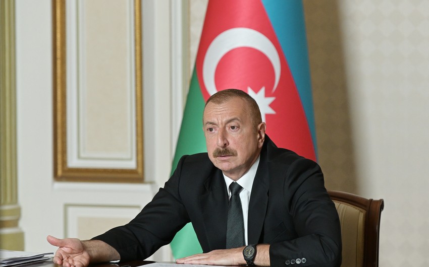 İlham Əliyev: Ermənistan rəhbərliyi özünü düşük kimi aparır
