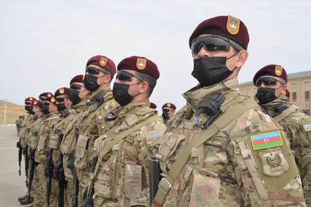 Footage from opening of Azerbaijan, Turkey, Pakistan special forces' exercises