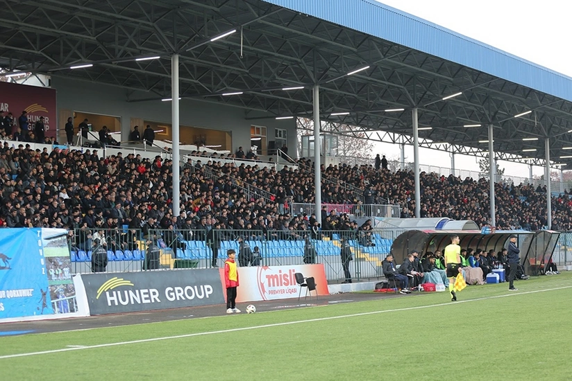 Azərbaycan çempionatının ilk yarısında keçirilmiş oyunlarda 140 mindən çox azarkeş olub