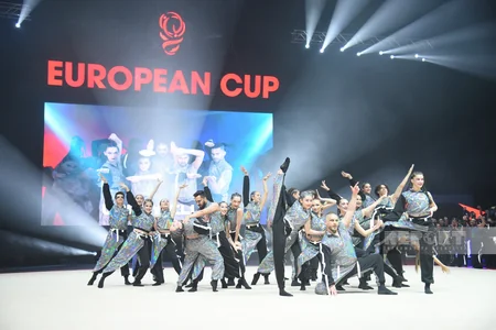 Milli Gimnastika Arenasında Avropa Kubokunun açılış mərasimi keçirilib