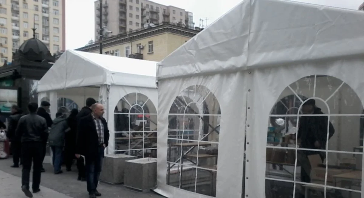FHN: Texniki rəy alınmadan qurulan çadırlar sökülür