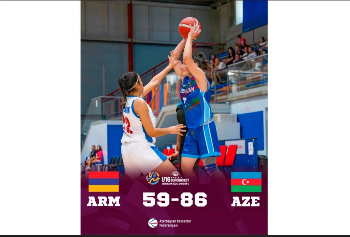 Azərbaycanın basketbol millisi Ermənistanı məğlub edib