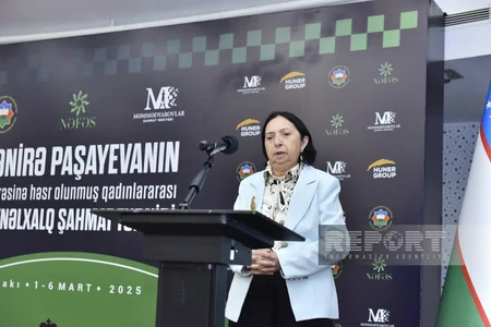 Qənirə Paşayevanın xatirəsinə həsr olunan beynəlxalq şahmat turnirinin açılışı olub