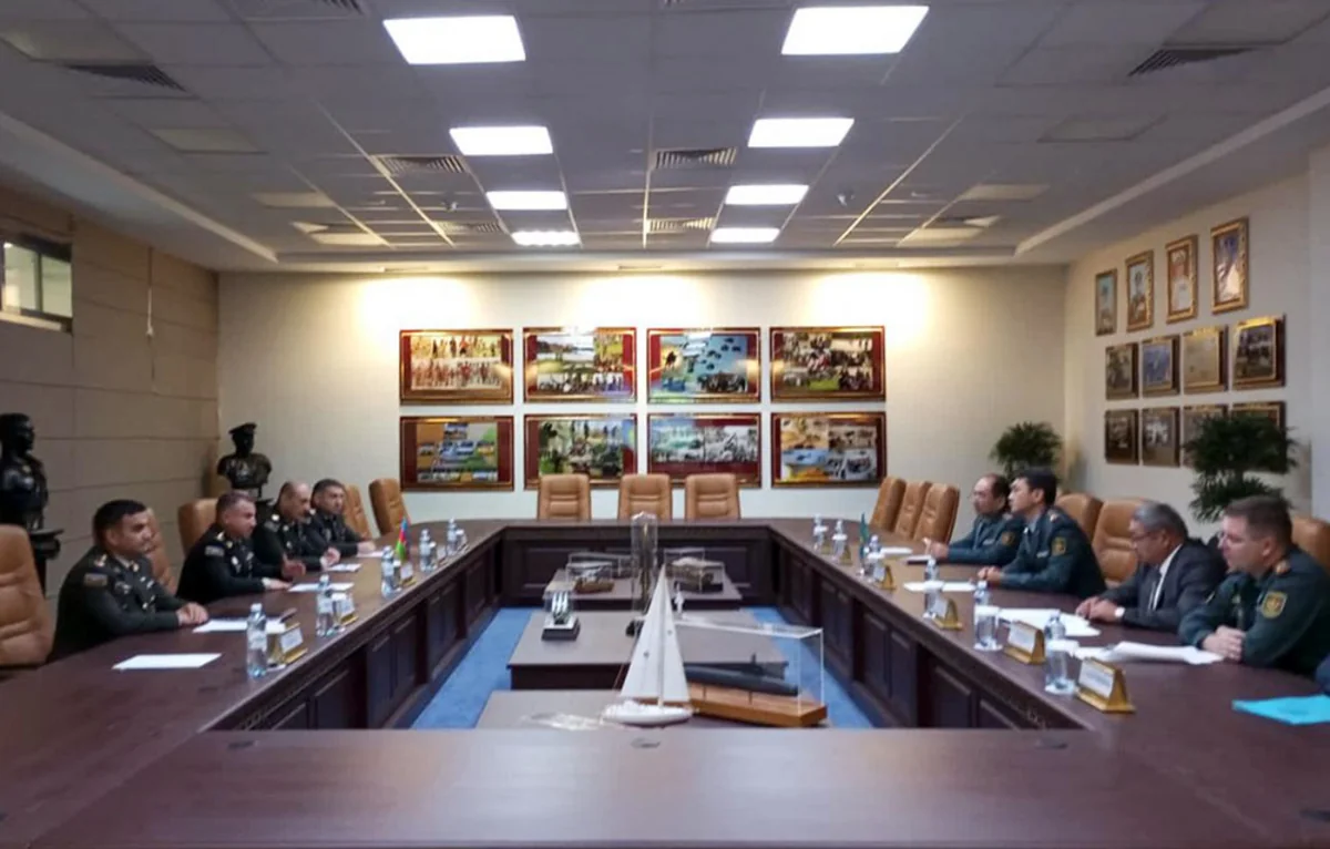 Azərbaycanın hərbi nümayəndə heyəti Qazaxıstana gedib