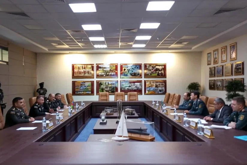 Azərbaycanın hərbi nümayəndə heyəti Qazaxıstana gedib