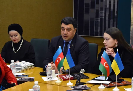Ukrayna Elmlər Akademiyasında Xocalı soyqırımına dair tədbir keçirilib