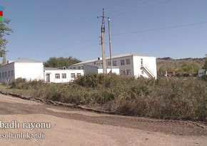 Recording of Gubadli's Balasoltanli village liberated from occupation
