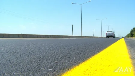 Bakıdan Gürcüstanla sərhədə qədər avtomobil yolunun bir hissəsi təmir edilib